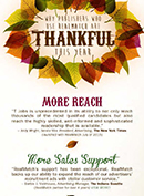 What Are Publishers Thankful For